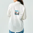 Pixel Art Goodsのヴェネチア（pixel art） Work Shirt