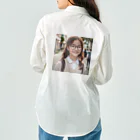 yuyuu_youtubeのメガネの少女 ワークシャツ