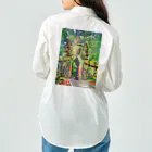 GALLERY misutawoのカンボジア アンコール・トムの北大門 ワークシャツ
