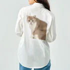 Mashlyのマシロくん猫グッズ ワークシャツ