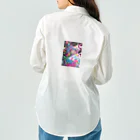 やってるよ！のマーブルガール2 Work Shirt