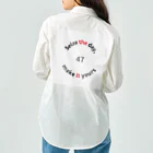 norimitu-の文字　2 ワークシャツ