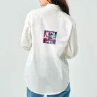 波乗り南国🏝️のスカルくん Work Shirt