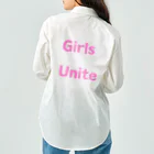 あい・まい・みぃのGirls Unite-女性たちが団結して力を合わせる言葉 ワークシャツ