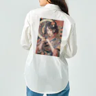 Omaniの浮世絵風美女 Work Shirt