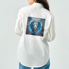 タカヤマ・サイトの青獅子の紋章・プライド　未来への勇気 Work Shirt