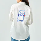 モチクマのシロクマくん Work Shirt