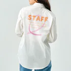 PiZakkuのスタッフTシャツ　りぼん Work Shirt