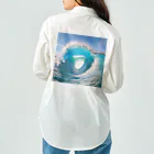 raimu-の癒しの波 ワークシャツ