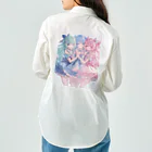 AQUAMETAVERSEのアイドルフラワーズ　なでしこ1478 Work Shirt