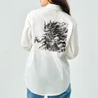 EIKATSU（和風テイスト）の迫力ある鬼 No1 ワークシャツ