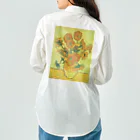 ryoryoの「ひまわり」ゴッホ　Vincent van Gogh / Sunflowers Work Shirt