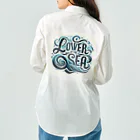 ocean roomのlover of the sea ワークシャツ