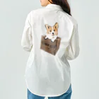 犬グッズの店しえるぶるーの箱入りコーギー Work Shirt