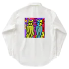 withCatsのこの猫たちはテレパシーでハモる Work Shirt