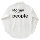 ミラくまのMoney　to　the　people Work Shirt