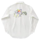 GOODS SHOP【そぞろな小窓】 SUZURI店の[バックプリント]【ソイヤッ‼】 Work Shirt