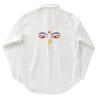 IZANAMI by Akane YabushitaのWisdom Eyes（ブッダの瞳） Work Shirt