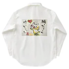 KIYOKA88WONDERLANDの願ったりーの叶ったりーの　ねこちゃん Work Shirt