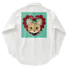 猫のイラスト屋さんのchamyi Work Shirt