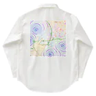 はびのアトリエの色つき 温かみのある絵 Work Shirt