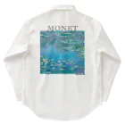 MUGEN ARTのモネ　睡蓮　Claude Monet / Water Lilies Work Shirt