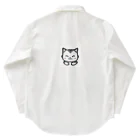 猫だらけ！のドット絵猫ちゃん Work Shirt