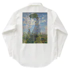 世界美術商店の散歩、日傘をさす女性 / Woman with a Parasol - Madame Monet and Her Son Work Shirt