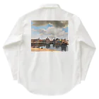 世界美術商店のデルフト眺望 / View of Delft Work Shirt