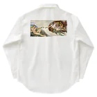 世界美術商店のアダムの創造 / The Creation of Adam Work Shirt