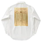 世界美術商店のウィトルウィウス的人体図 / Vitruvian Man Work Shirt