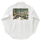 世界美術商店の雪中の狩人 / The Hunters in the Snow Work Shirt