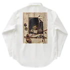 世界美術商店のヴァニタス画のあるアトリエの壁 / Trompe l'oeil with Studio Wall and Vanitas Still Life Work Shirt