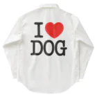 I LOVE SHOPのI LOVE DOG-アイラブドッグ- Work Shirt