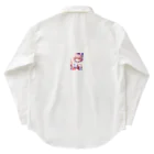 タカネットの巫女の少女 Work Shirt