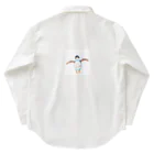 tomato16の空飛ぶペンギン Work Shirt