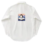 ザウルス君のペンギンやねん Work Shirt