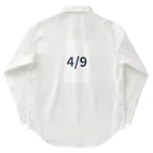 AY-28の日付グッズ　4/9バージョン ワークシャツ
