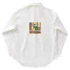 getprizeのドット絵の猫 Work Shirt