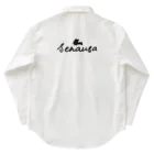 boutique-SENAUSAのsenausa-ロゴ ワークシャツ