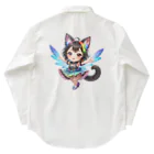 NexDreamの妖精のハロウィンフェス（黒猫2） Work Shirt