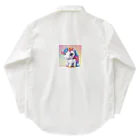 unicorn_dreamsのつぶらなユニちゃん Work Shirt