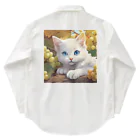 yoiyononakaの葡萄畑の番猫02 Work Shirt