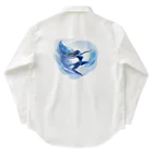 YASU1の踊る水の妖精 Work Shirt