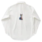 どどめの3D猫 Work Shirt