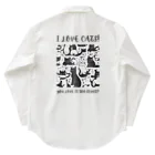 kazu_gの私は猫が好き!（淡色用） Work Shirt