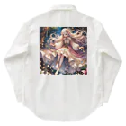 Sesilionの星の精霊の夜舞 Dance of the Star Spirit Work Shirt