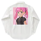 ワンダーワールド・ワンストップのピンク髪の女の子④ Work Shirt