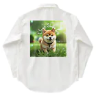 CC-LL (クク・ルル)の【柴犬】フォトリアル Work Shirt