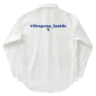 中日ドラゴンズ公式YouTubeチャンネル グッズショップの【値下げ】#Dragons_Inside ロゴグッズ Work Shirt